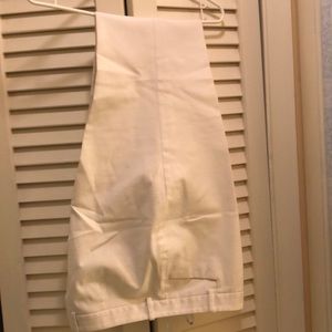 White CK dress pants